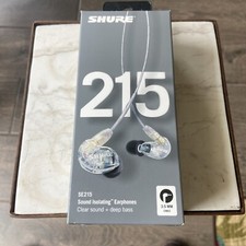 Fones de ouvido com isolamento de som Shure SE215-CL - Marca transparente comprar usado  Enviando para Brazil