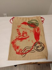 Burlap sack santa for sale  Columbus