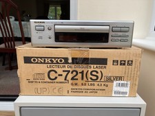 Onkyo player 721 for sale  LOUGHBOROUGH