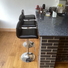 Black faux leather for sale  BEDFORD