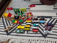 Wooden railway trains for sale  LONDON