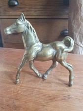 Solid brass horse for sale  LUTTERWORTH