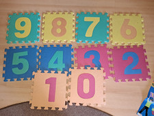 Kinder puzzlematten zahlen gebraucht kaufen  Köln