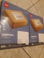 2 etiquetas de envio a laser jato de tinta Office Depot 3-1/3" x 4" pacote branco de 600 x 2  comprar usado 2 etiquetas de envio a laser jato de tinta Office Depot 3-1/3" x 4" pacote branco de 600 x 2  comprar usado  Enviando para Brazil