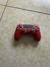 Red ps4 controller d'occasion  Expédié en Belgium