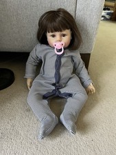 Realistic baby doll for sale  WATFORD