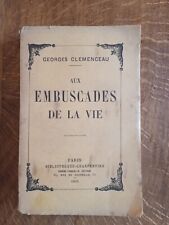 Embuscades vie georges d'occasion  Domfront