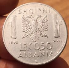 Moneta 0.50 lek usato  Olbia