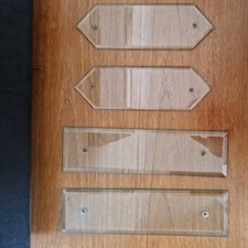 Glass bevelled edge for sale  CASTLEFORD