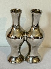 Doppelvase tulpenvase silber gebraucht kaufen  Straelen