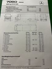 Mercedes benz 709d d'occasion  Expédié en Belgium