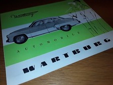 Wartburg prospekt westdeutsche gebraucht kaufen  Essen