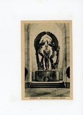 Cartolina trieste monumento usato  Torrita Tiberina