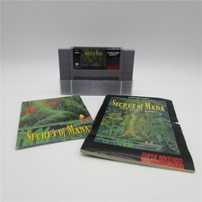 SEGREDO DE MANA PARA SNES COM MANUAL E MAPA LIMPO TESTADO DEVE @@!!, usado comprar usado  Enviando para Brazil