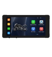 Monitor de motocicleta DVR GPS navegador Carplay Android gravador de direção automática WIFI comprar usado  Enviando para Brazil