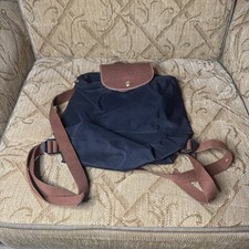Longchamp navy blue d'occasion  Expédié en Belgium