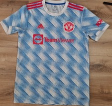 Camiseta Adidas Manchester United Away 21/22 tamanho M TeamViewer comprar usado  Enviando para Brazil