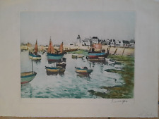 Gravure ancienne guilvinec d'occasion  Locminé