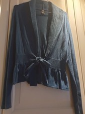 Strickjacke petrol schösschen gebraucht kaufen  München