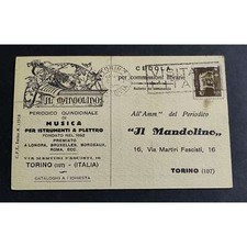 Cartolina mandolino periodico usato  Alessandria