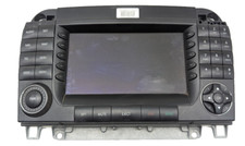 2004-2006 Mercedes W220 S500 CL500 cabeça de comando de navegação GPS CD OEM 2208702489, usado comprar usado  Enviando para Brazil