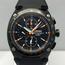 Seiko Sportura 7T62-0ED0 cronógrafo quartzo relógio masculino vintage SBZ158NRZ15 comprar usado  Enviando para Brazil