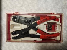Kit de alicate de anel de retenção PROTO NO.380, 45°; 90°, reto - 16 pontas e 2 alicates comprar usado  Enviando para Brazil