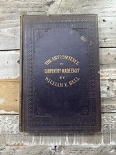 1858 antique carpentry for sale  Columbus