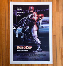 Pôster original do filme RoboCop (1987) 1SH 27x41" com apoio de linho comprar usado  Enviando para Brazil
