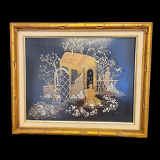 Vintage chinoiserie framed for sale  Venice