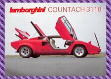Cpa lamborghini countach d'occasion  France