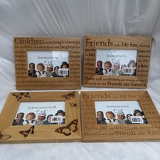 Impressions wooden photo for sale  Parsippany
