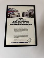 Framed original lancia for sale  WIGAN