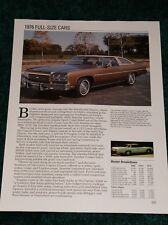 1976 chevy impala for sale  Melvindale