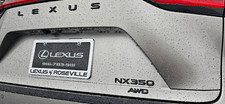 GENUÍNO NOVO BRILHO PRETO LEXUS NX350 AWD BLACK OUT EMBLEMA SOBREPOSIÇÃO PT948-78252-02 comprar usado  Enviando para Brazil