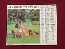 Calendrier ancien almanach d'occasion  Senlis