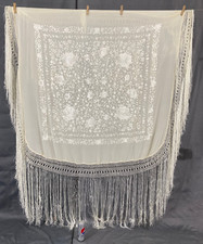 Vintage silk hand for sale  GLASGOW
