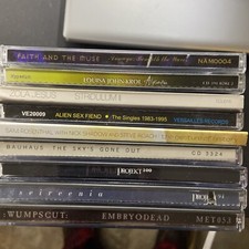10 CD Gothic Lot.  Bauhaus. Alien Sex Fiend.  Black Tape ++++ comprar usado  Enviando para Brazil
