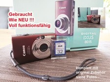 Canon digital ixus gebraucht kaufen  Wernberg-Köblitz