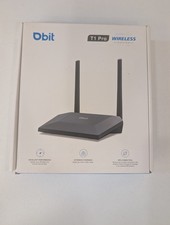 Roteador Wireless Obit T1 Pro N300 300Mbps WiFi 2.4GHz com Antenas e Cabo Ethernet, usado comprar usado  Enviando para Brazil