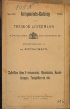 Schriften freimaurerei illumin gebraucht kaufen  Delitzsch