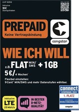 Congstar prepaid sim gebraucht kaufen  Kassel