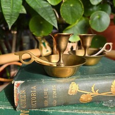 Vintage brass candle for sale  BROMLEY