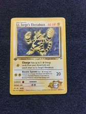 Lt. surge electabuzz usato  Pomezia