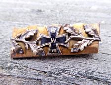 Usado, Broche patriótico cruz de ferro 1914 Primeira Guerra Mundial Alemanha arte trincheira esmalte antigo guerra mundial comprar usado  Enviando para Brazil