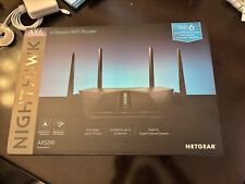 Roteador Wi-Fi NETGEAR AX5200 Nighthawk 6-Stream banda dupla - Preto comprar usado  Enviando para Brazil