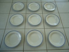 Assiettes sarreguemines lustuc d'occasion  Habsheim