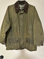 Jaqueta de cera Barbour Beaufort A150 C46 verde zíper completo feita na Inglaterra - VINTAGE comprar usado  Enviando para Brazil