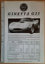 1991 1992 ginetta for sale  BERKHAMSTED