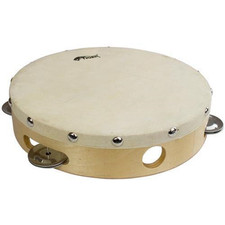Wooden tambourine single for sale  UK